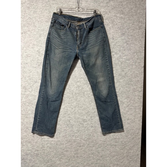 Levi's Other - Levis 514 Mens 33x30 Medium Wash Blue Straight Leg Denim Jeans 00514-0800